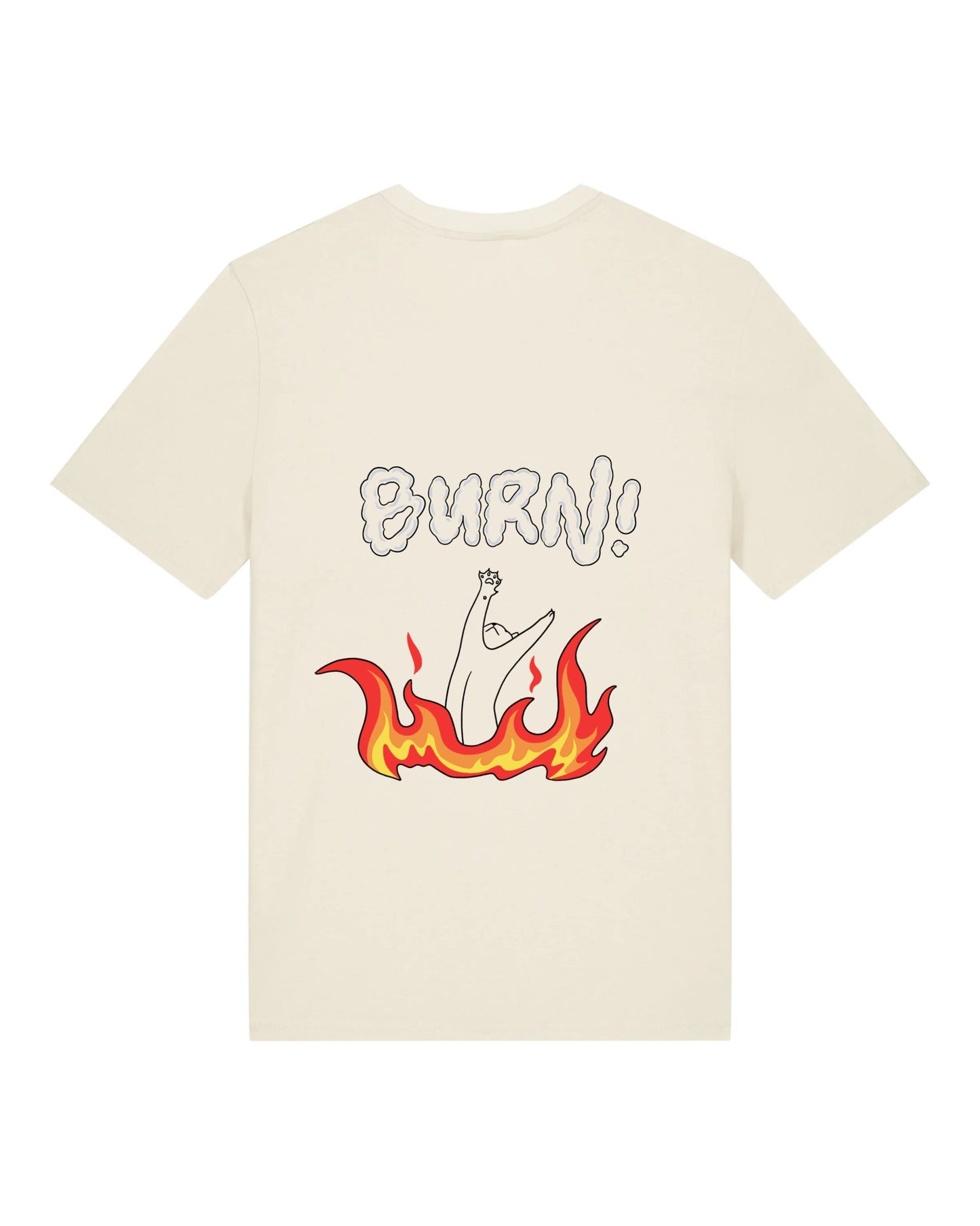 "Burn" - Unisex shortsleeve T-shirt - Catnip