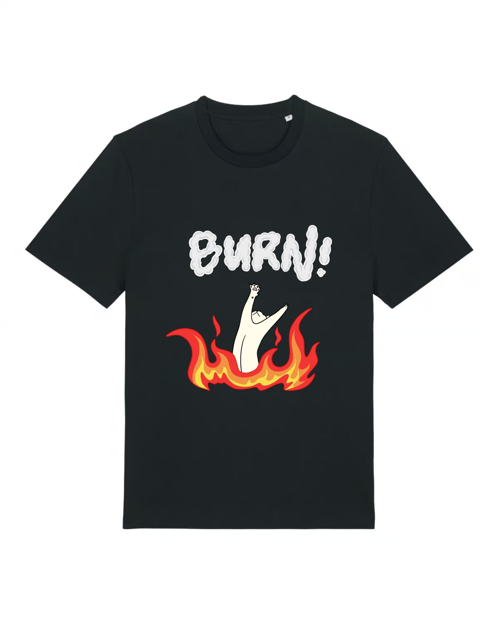 "Burn" - Unisex shortsleeve T-shirt - Catnip