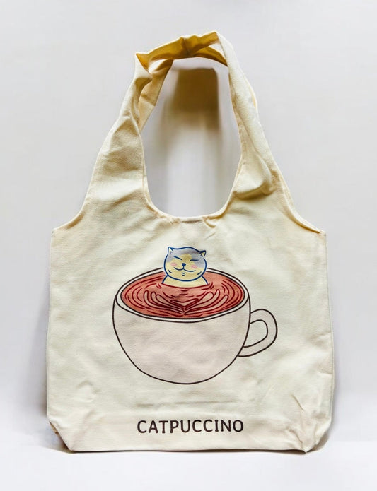 "Catpuccino - Tote bag - Catnip