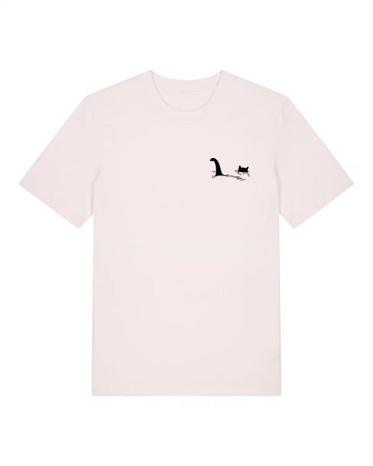 "Loch ness meowster" - Unisex shortsleeve T-shirt - Catnip