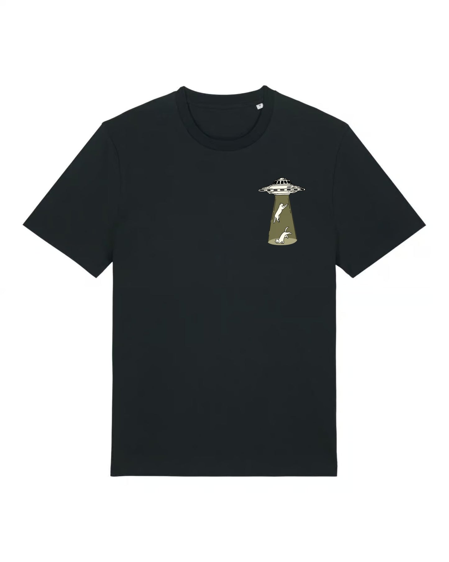 "The meow" - Hand screen printed unisex shortsleeve T-shirt - Catnip