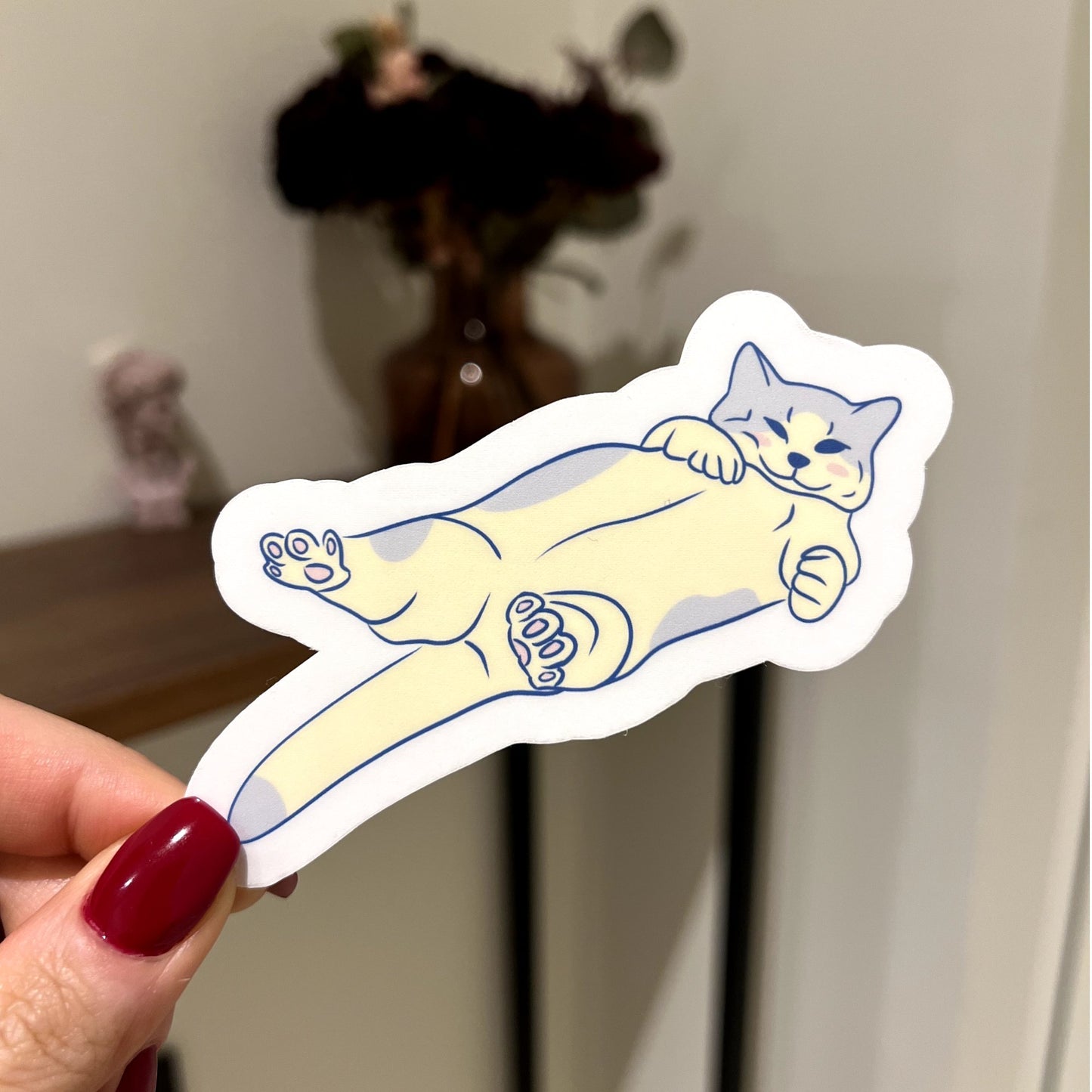 Sticker - I am too tired to do anything (Tino) - Christy Chan | Artist