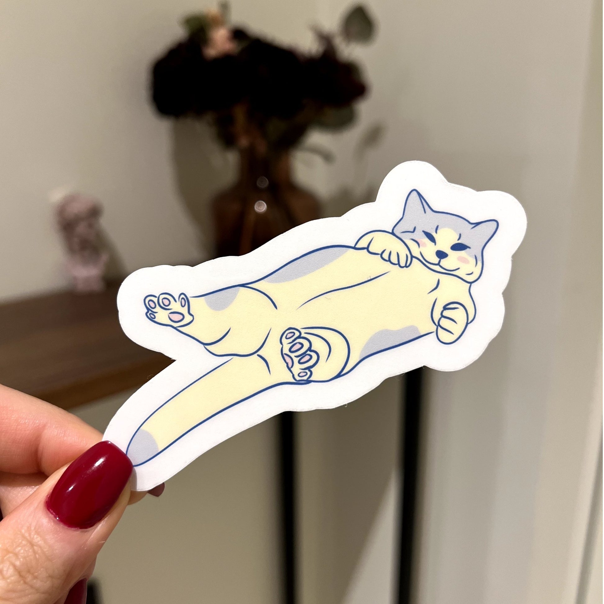 Sticker - I am too tired to do anything (Tino) - Christy Chan | Artist