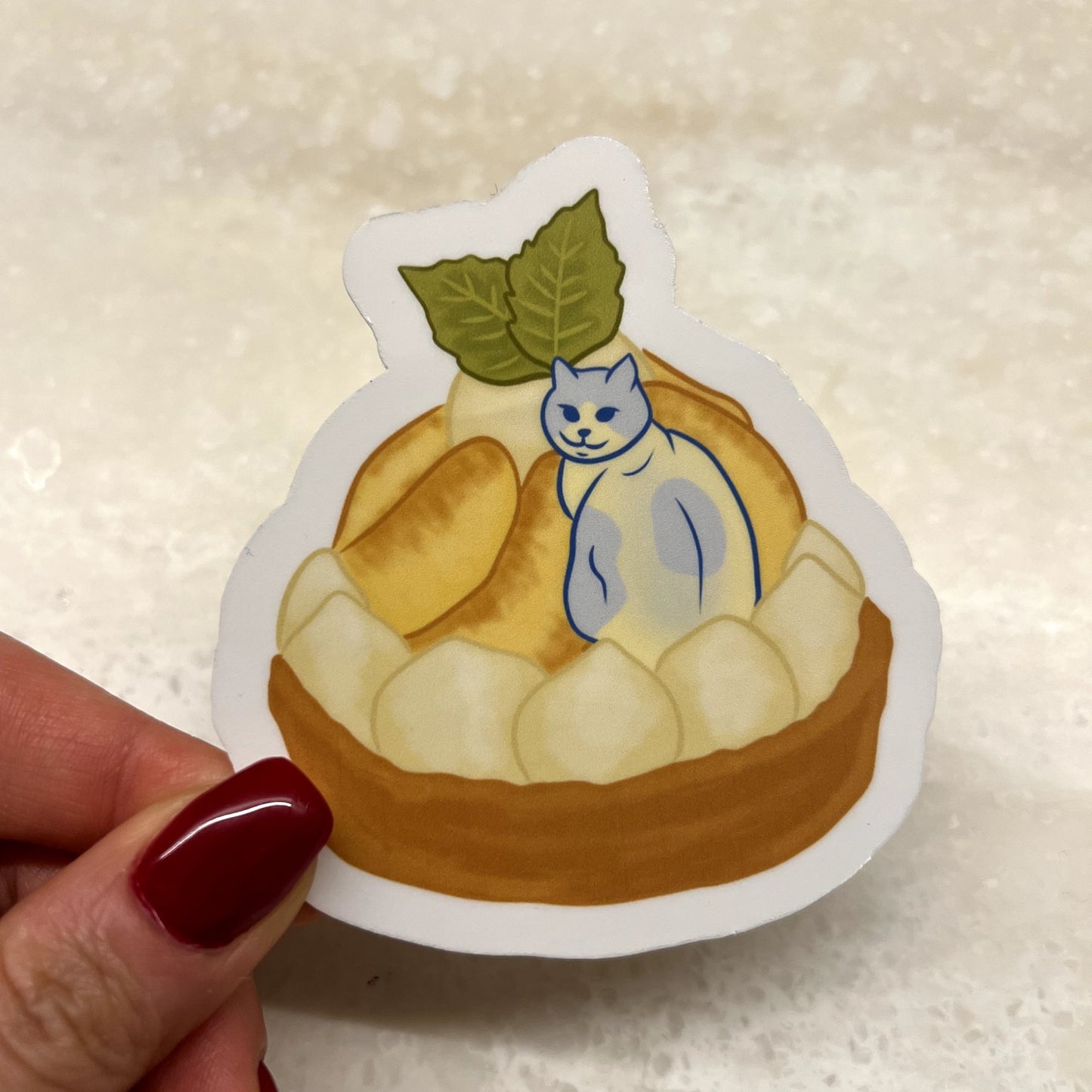 Sticker - Mandarin Tart - Christy Chan | Artist