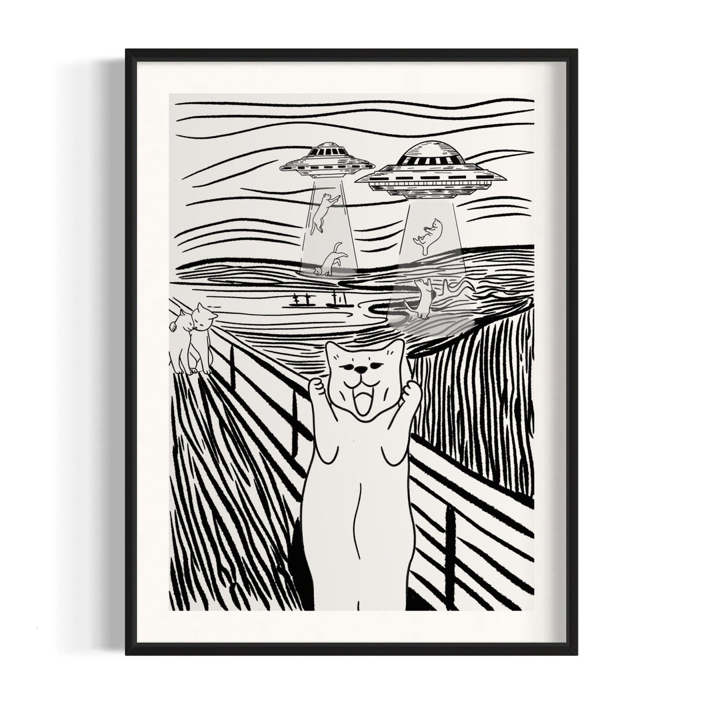 "The Meow" - Art Print - Catnip